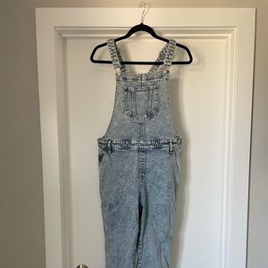 Old Navy size 12 acid wash overalls